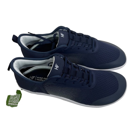 Hike Footwear Healthy Freedom Navy Blue Barefoot Minimalist Sneakers Mens 12 NEW - Picture 2 of 12